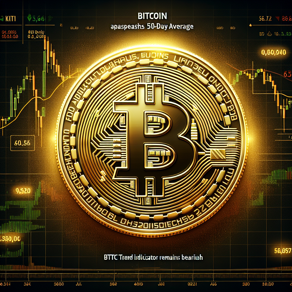 Bitcoin Surpasses 50-Day Average, But Trend Indicator Remains Bearish