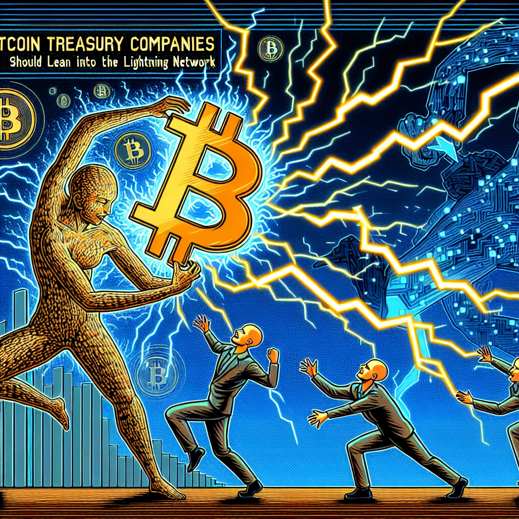 Why Bitcoin Treasury Companies Should Embrace the Lightning Network