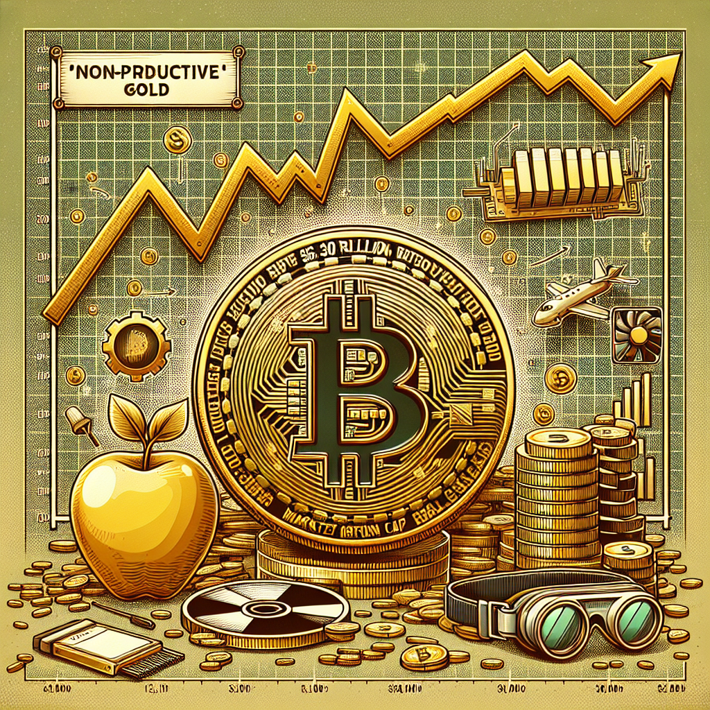 ‘Non-Productive’ Gold Reaches $30 Trillion Market Cap, Outshining Bitcoin and Tech Giants