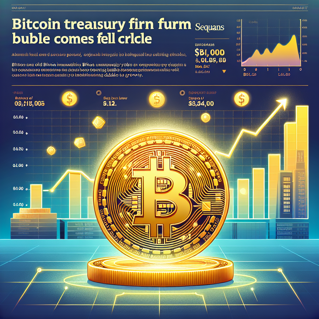 Bitcoin Treasury Firm Bubble Bursts as Sequans Sells BTC to Reduce Debt