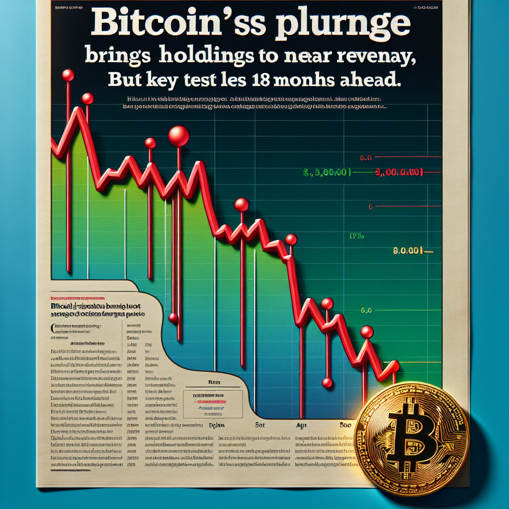 Bitcoin’s Decline: Strategy’s Holdings Approach Breakeven; What’s Next?