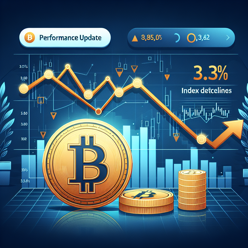 CoinDesk 20 Performance Update: Bitcoin (BTC) Prices Slide 3.3%