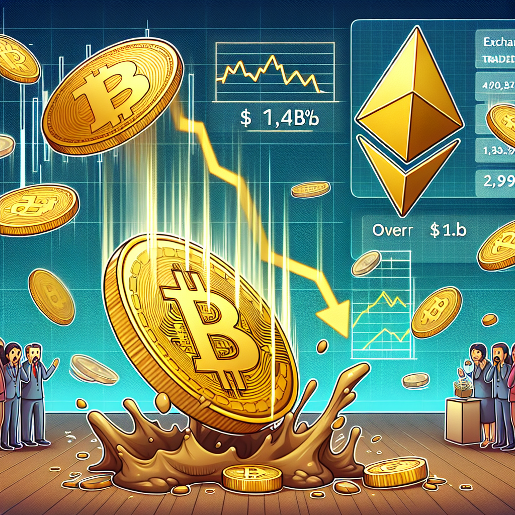 Ether Drops 8% as ETFs Experience $1.4B Outflow and Selling Pressure Rises