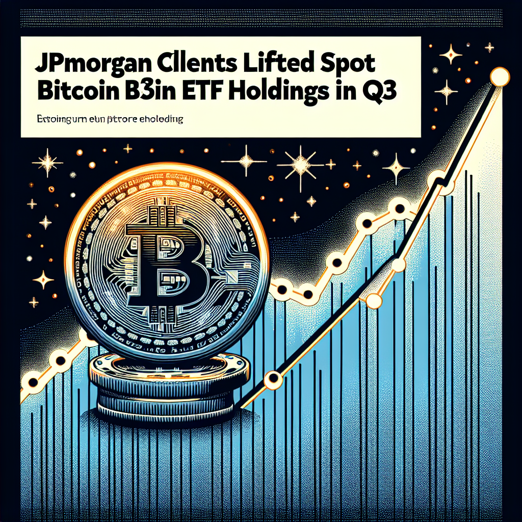 JPMorgan Clients Boost Bitcoin ETF Investments by 64% in Q3