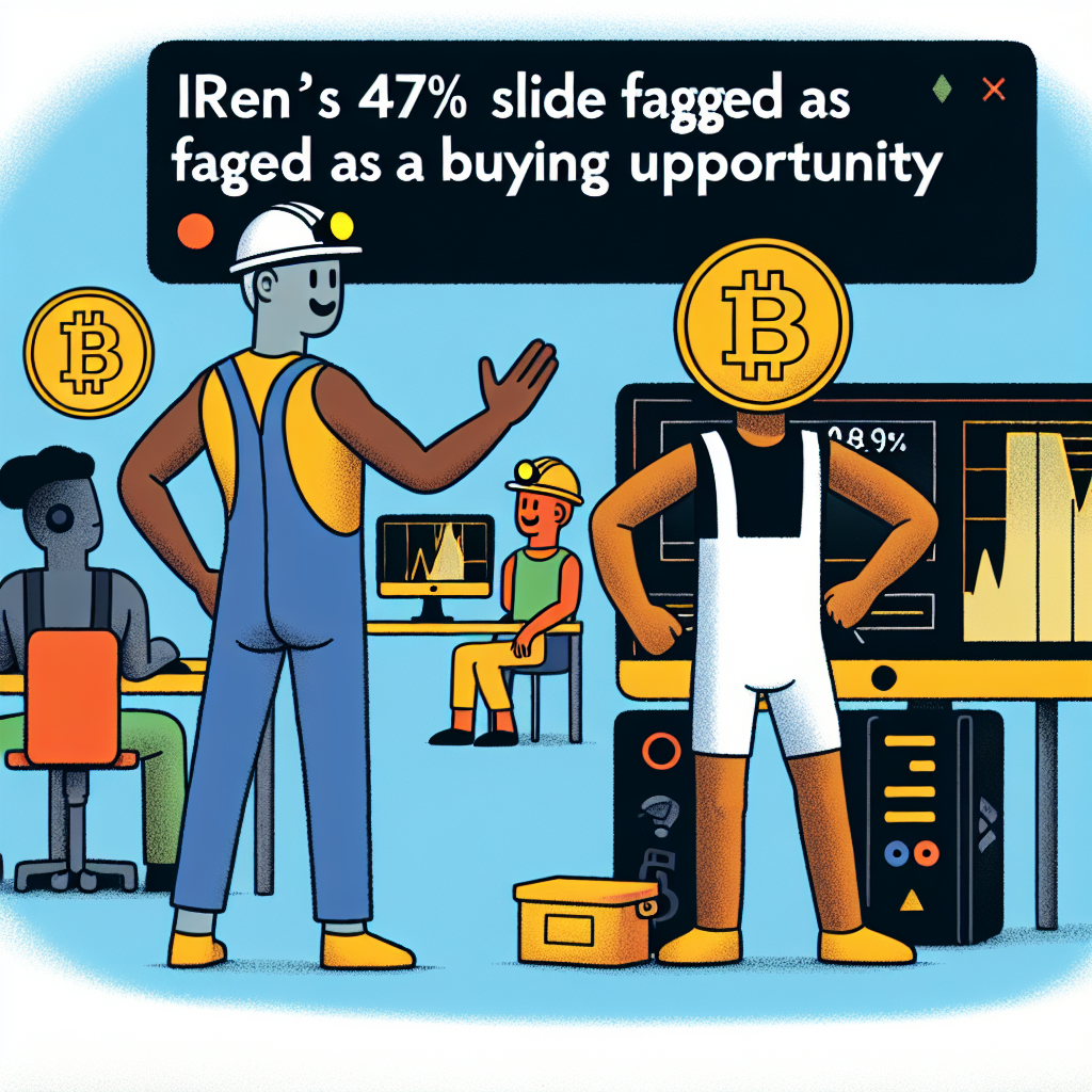 Bitcoin Miner IREN’s 47% Slide Flagged as a Buying Opportunity by B. Riley