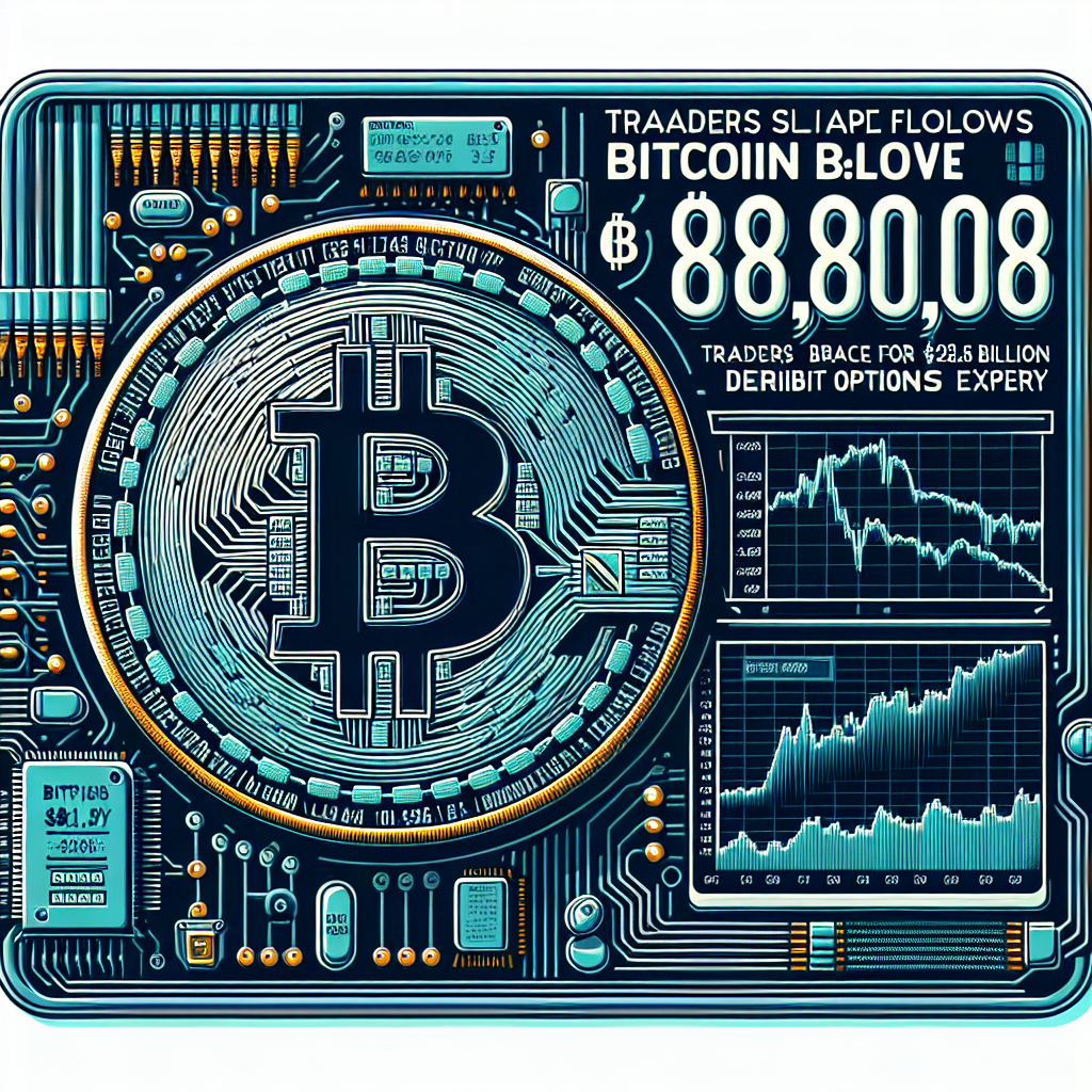 Bitcoin Dips Below $88,000 Amid $28.5 Billion Deribit Options Expiry