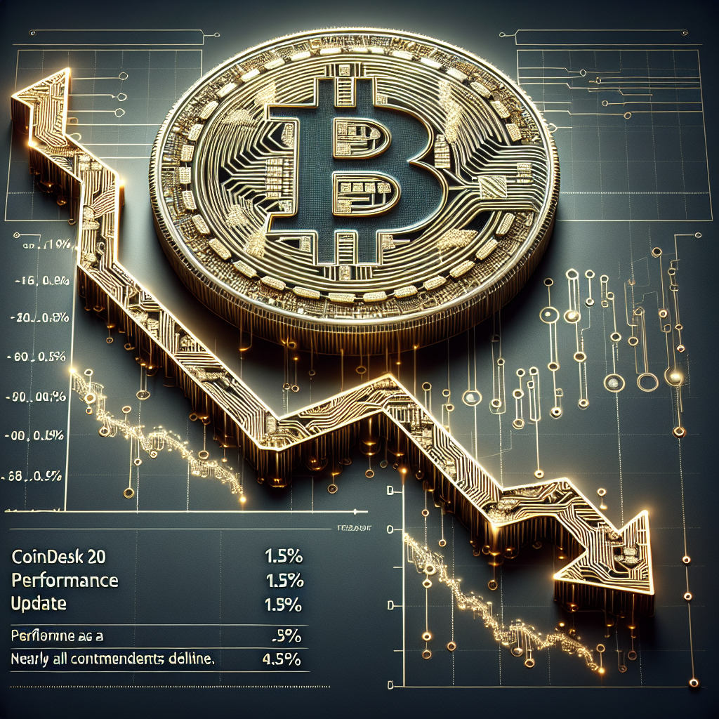 CoinDesk 20 Performance Update: Nearly All Assets Decline 1.5%