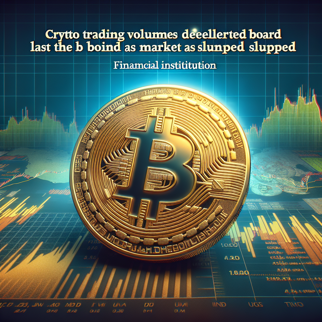 Crypto Trading Volumes Deteriorated Last Month as Market Slumped