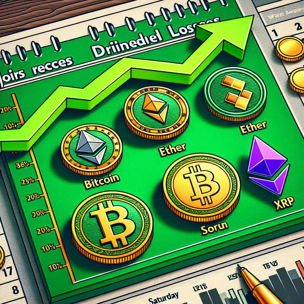 Ether, Solana, XRP Surge Up to 10% Amid Market Recovery
