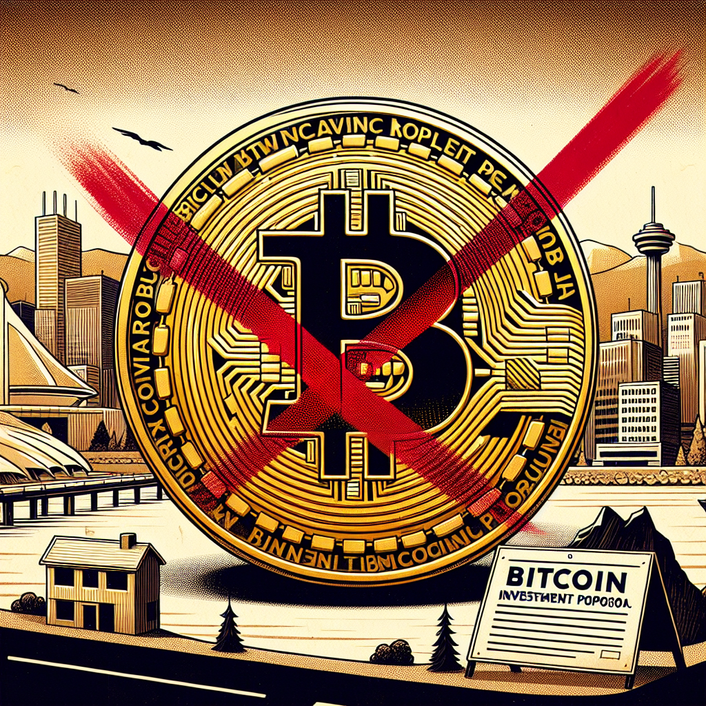 Vancouver Mayor’s Bitcoin Investment Proposal Blocked by Law