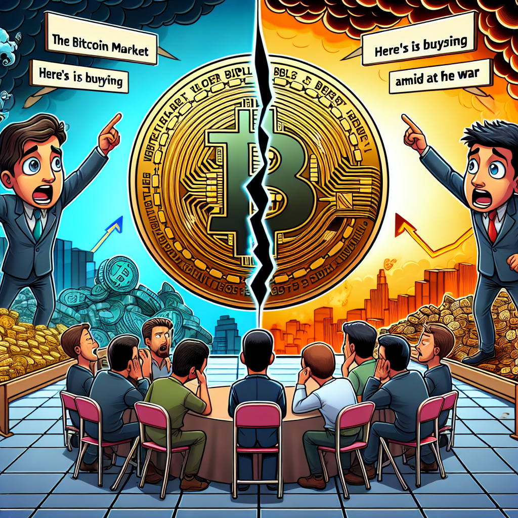 The Bitcoin Market Splitting in Two: Buyers and Sellers in Conflict